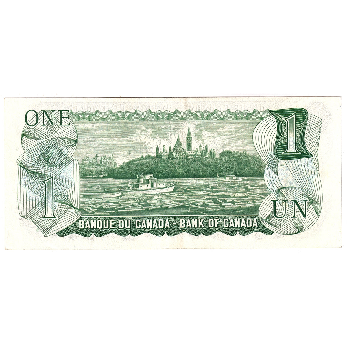 BC-46aA 1973 Canada $1 Lawson-Bouey, *GL, EF-AU