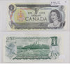 BC-46aA 1973 Canada $1 Lawson-Bouey, *GL, EF