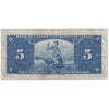 BC-23b 1937 Canada $5 Gordon-Towers, N/C, F-VF