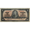 BC-22b 1937 Canada $2 Gordon-Towers, S/B, F