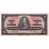 BC-22b 1937 Canada $2 Gordon-Towers, N/B, VF