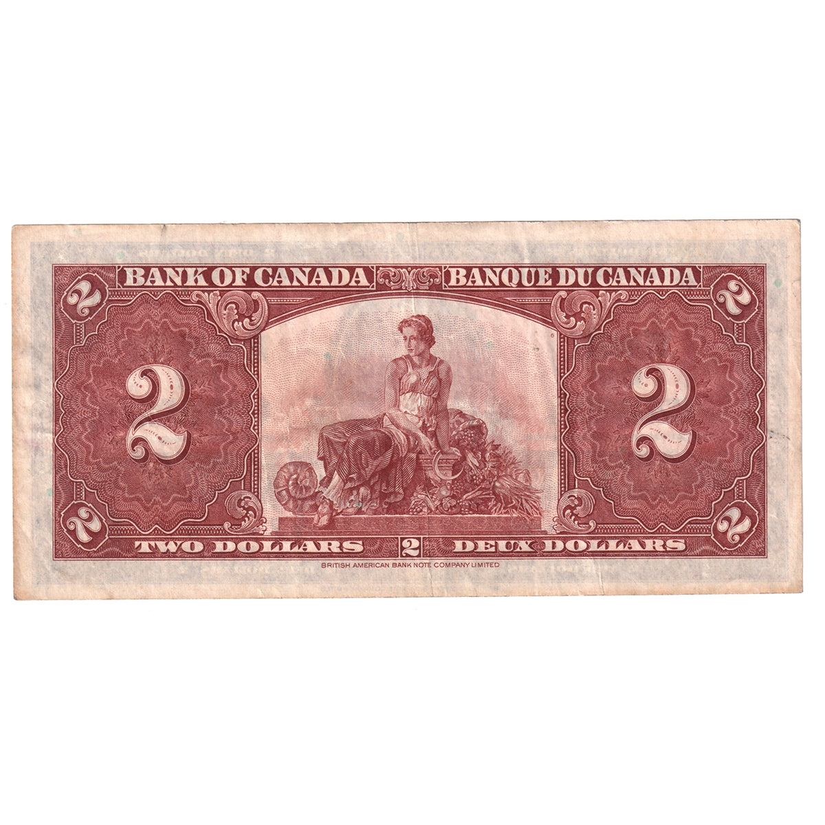 BC-22b 1937 Canada $2 Gordon-Towers, N/B, VF