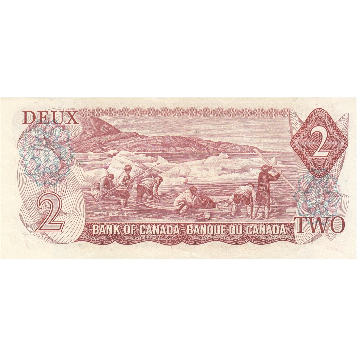 BC-47a 1974 Canada $2 Lawson-Bouey, BB, AU