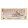 BC-55b 1986 Canada $2 Thiessen-Crow, BGC, AU