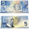 BC-62a 2001 Canada $5 Knight-Dodge, ANY, UNC