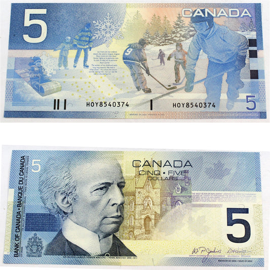 BC-62b 2005 Canada $5 Jenkins-Dodge, HOY, CUNC