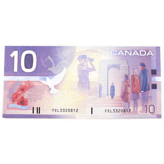 BC-63b 2002 Canada $10 Knight-Dodge, FEL, CUNC