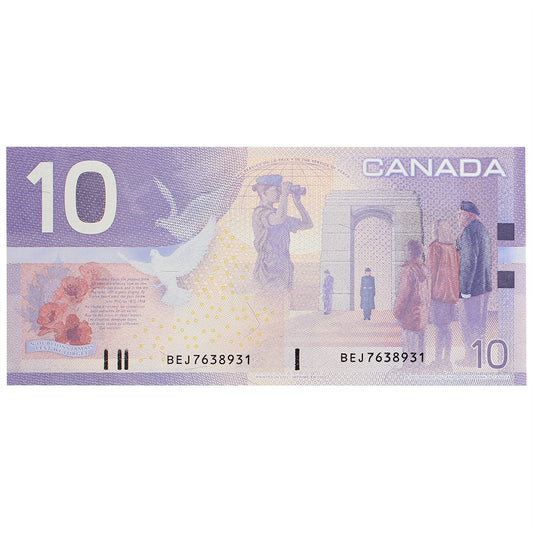 BC-63b-i 2002 Canada $10 Knight-Dodge, BEJ, CUNC