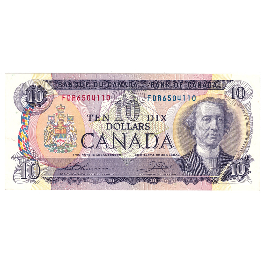 BC-63b 2001 Canada $10 Knight-Dodge, FEB, UNC