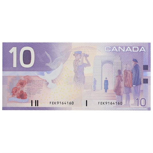 BC-63b 2002 Canada $10 Knight-Dodge, FEK, CUNC