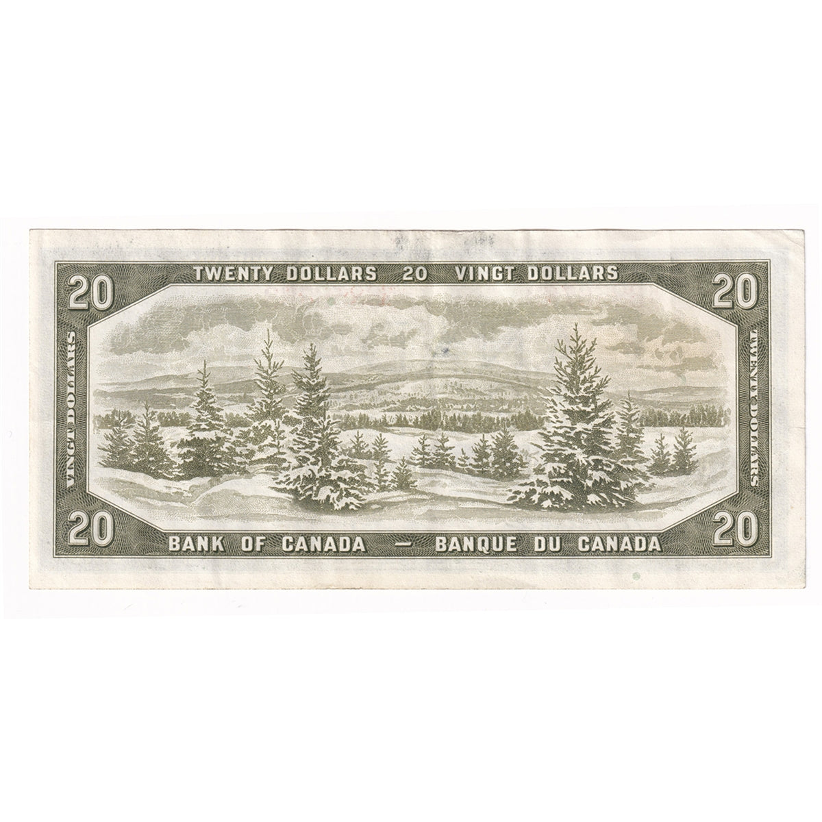 BC-41a 1954 Canada $20 Beattie-Coyne, K/E, VF-EF