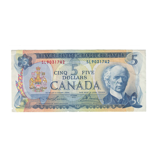 BC-48bA 1972 Canada $5 Lawson-Bouey, *SF, EF