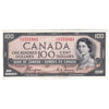 BC-35a 1954 Canada $100 Coyne-Towers, A/J, EF