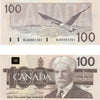 BC-60a-i 1988 Canada $100 Thiessen-Crow, BJA, AU-UNC