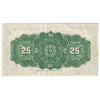 DC-15c 1900 Dominion 25-cent Shinplaster, Saunders, EF-AU