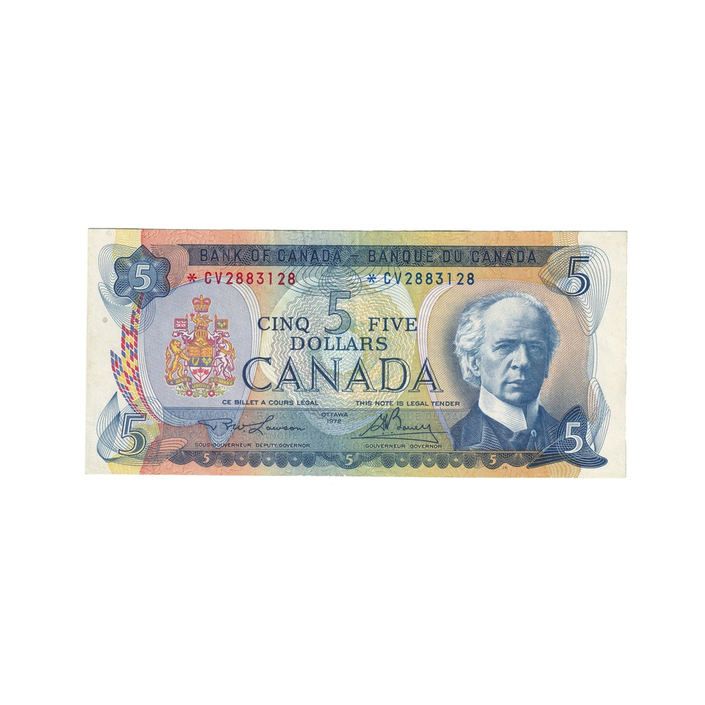 BC-48bA 1972 Canada $5 Lawson-Bouey, *CV, EF-AU