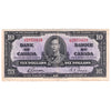 BC-24b 1937 Canada $10 Gordon-Towers, J/D, EF