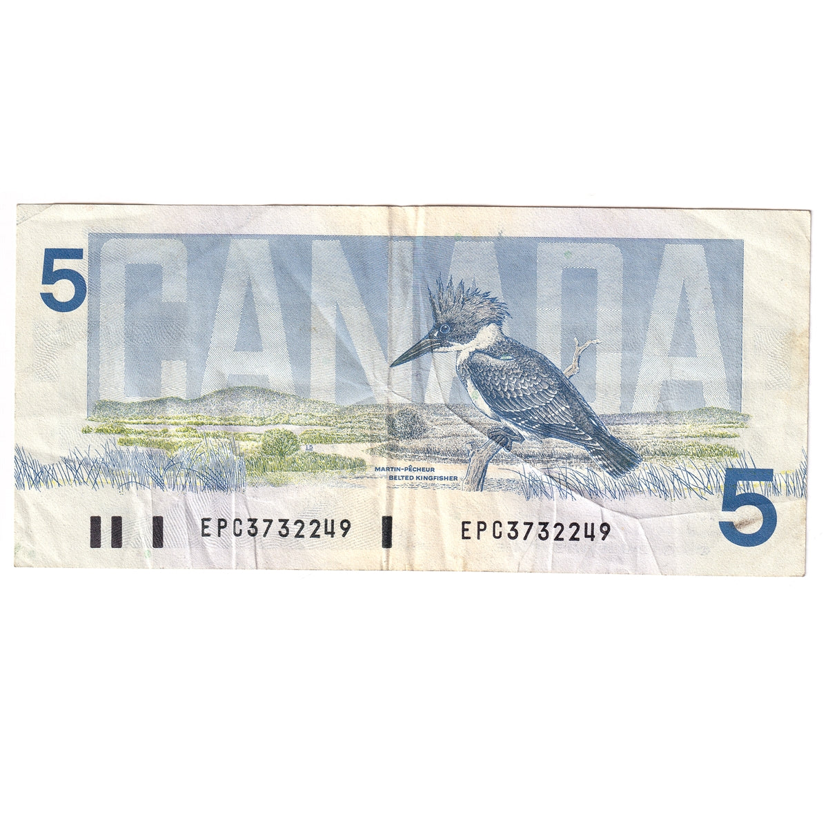 BC-56b 1986 Canada $5 Thiessen-Crow, EPC, VF-EF