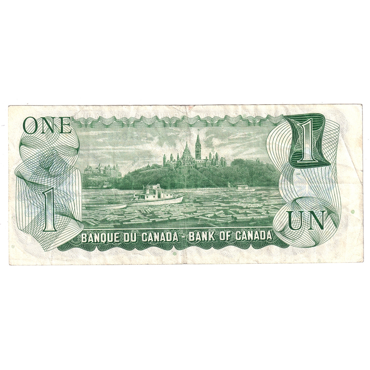 BC-46aA 1973 Canada $1 Lawson-Bouey, *GL, F-VF