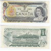 BC-46aA 1973 Canada $1 Lawson-Bouey, *GU, VF-EF