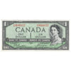 BC-29b 1954 Canada $1 Beattie-Coyne, Devil's Face, N/A, VF-EF