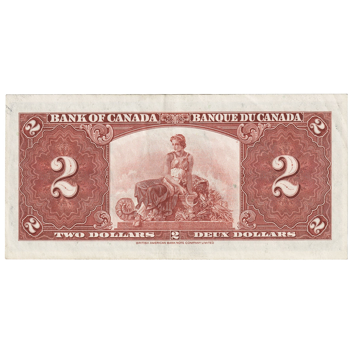 BC-22c 1937 Canada $2 Coyne-Towers, L/R, EF-AU