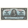 BC-23b 1937 Canada $5 Gordon-Towers, J/C, EF-AU