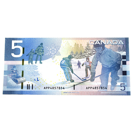 BC-67b 2008 Canada $5 Jenkins-Carney, APP, CUNC