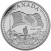 RDC 2015 $1 50th Ann. of the Canadian Flag Proof Silver Dollar (No Tax) scratched capsule