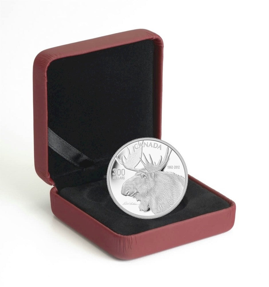 2012 Canada $300 Robert Bateman Moose - Platinum Coin (TAX Exempt)