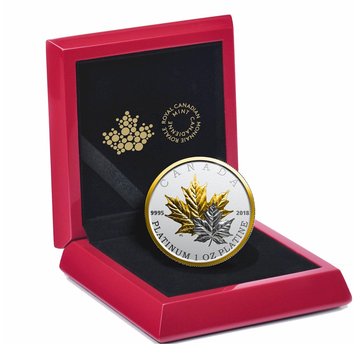 2018 Canada $300 Maple Leaf Forever Platinum Coin (TAX Exempt)