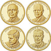 2015 USA Presidential Dollar 8-Coin Set - Both P&D Mints