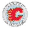 2009 Canada 50-cent Calgary Flames Hockey Coin Puck