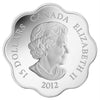 RDC 2012 Canada $15 Lunar Lotus Year of the Dragon Fine Silver (TAX Exempt) Impaired