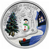 RDC 2014 Canada $20 Venetian Glass Snowman Fine Silver (Impaired)