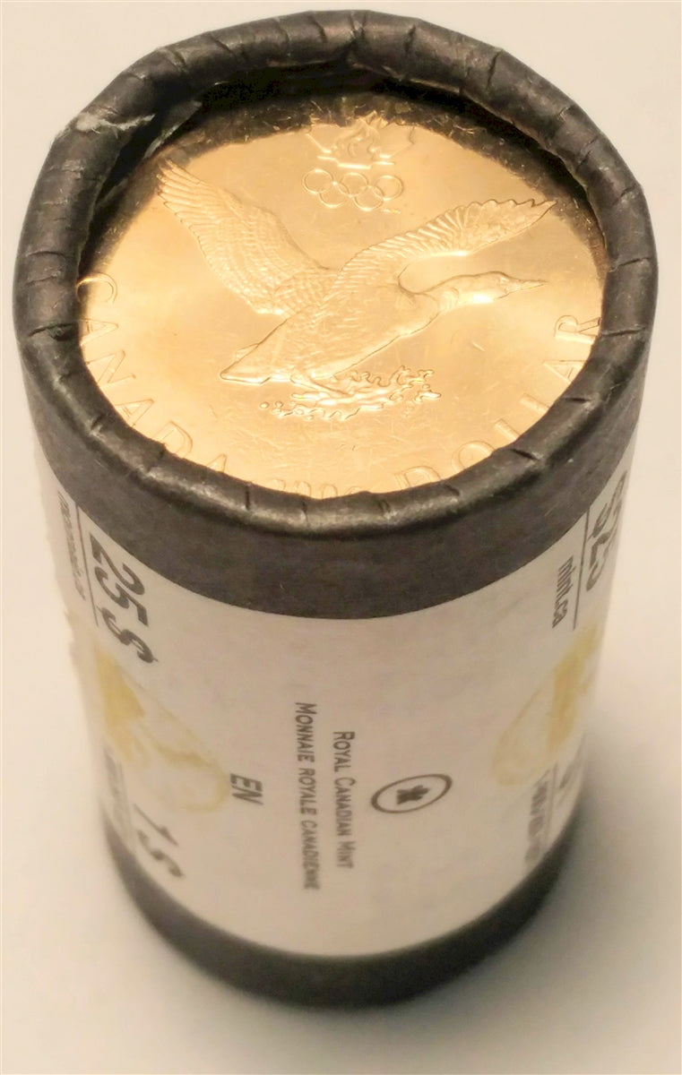 2006 Lucky Loon Canada Dollar Original Roll of 25pcs