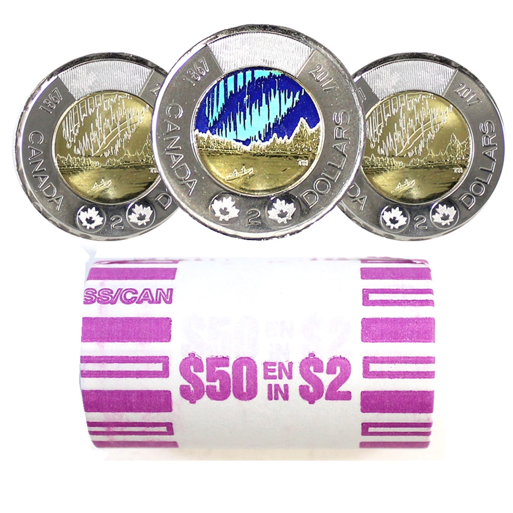 2017 Dance Canada $2 Original Roll of 25pcs (Some Colour)