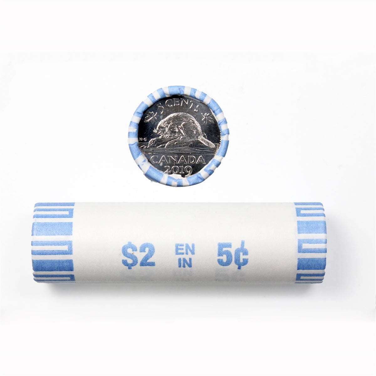 2019 Canada 5-cent Original Roll of 40pcs