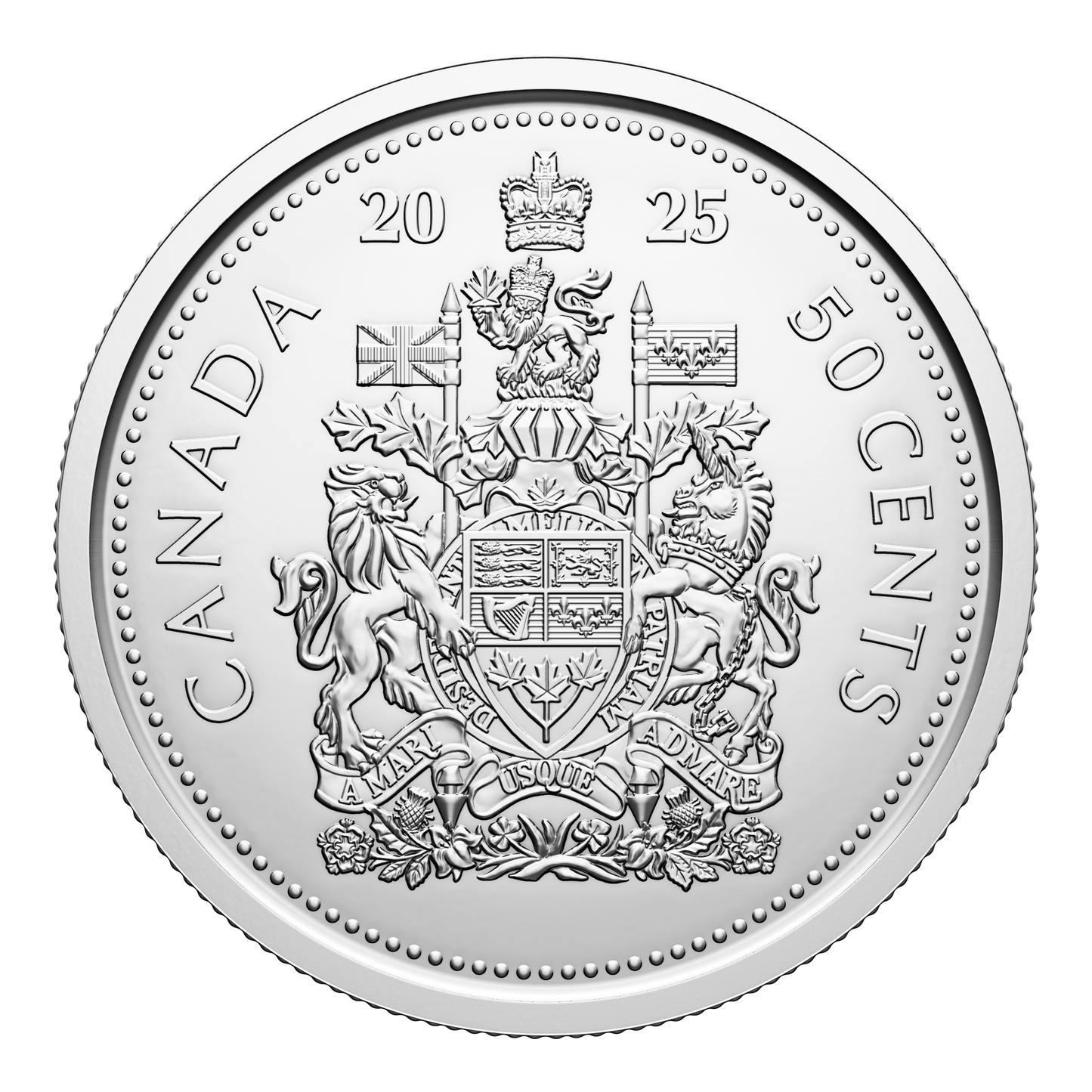 2025 Canada 50-cents Brilliant Uncirculated (MS-63)