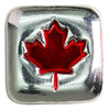 RSSC 1oz Enameled Red Maple Leaf .999 Fine Silver Bar (No Tax)