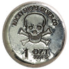 RSSC 1oz 1709 Skull & Crossbones .999 Fine Silver Round (No Tax) Light Toning