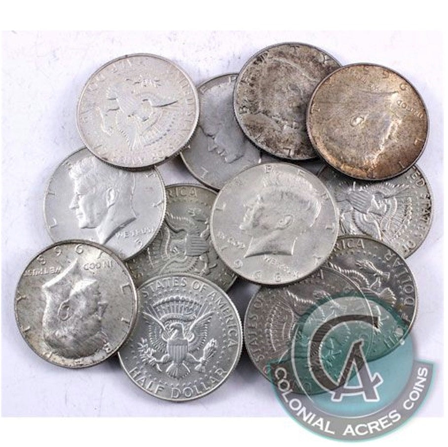 1965-1970 Scrap Clad U.S. Halves (The price quoted is per coin.)