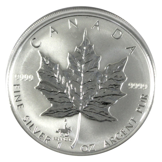 1998 Canada $5 RCMP Privy 1oz .9999 Silver Maple (No Tax) Coin Only