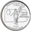 1999-D Pennsylvania USA Statehood Quarters (MS-60)