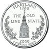 2000-D Maryland USA Statehood Quarters (MS-60)