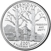 2001-D Vermont USA Statehood Quarters (MS-60)