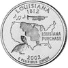 2002-D Louisiana USA Statehood Quarters (MS-60)