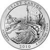 2010 D Grand Canyon USA National Parks Quarter Uncirculated (MS-60)