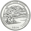 2014-D Great Sand Dunes USA National Parks Quarter Uncirculated (MS-60)