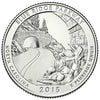 2015-P Blue Ridge Parkway USA National Parks Quarter Uncirculated (MS-60)